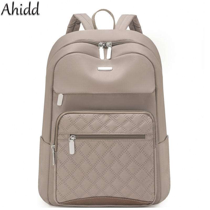 Fashion Backpack Women - Mochila de nailon impermeable para mujer,
