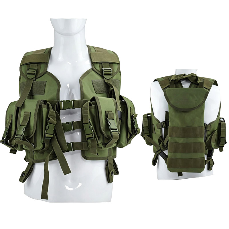 Hydration Pack Outdoor - Chaleco Táctico Deportivo para Hombre, Ropa