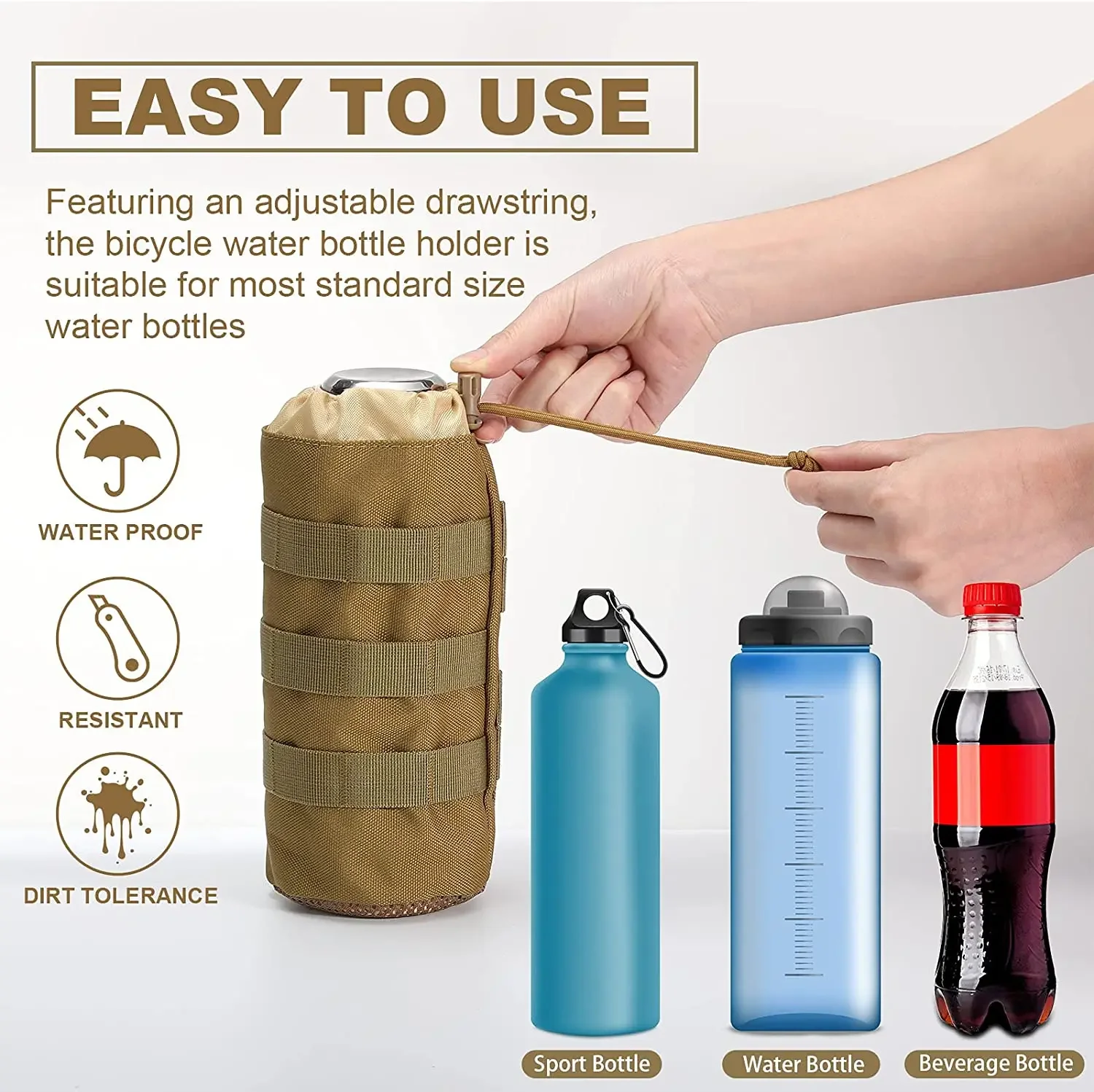 Bolsa táctica para botella de  - Hydration Pack Outdoor reseña y precio