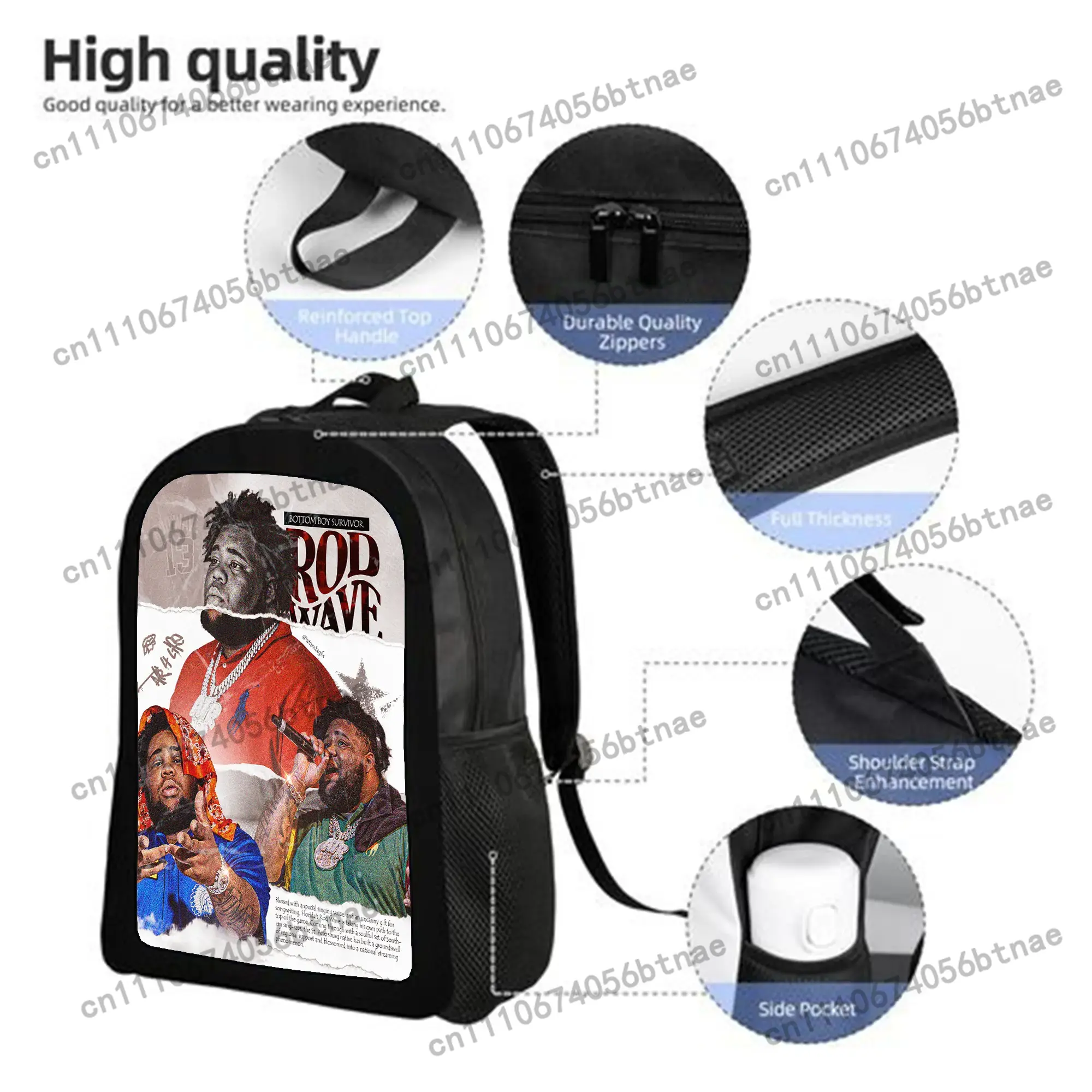 Mochilas Rod-Wave para niñas,  - School Backpack Teen reseña y precio