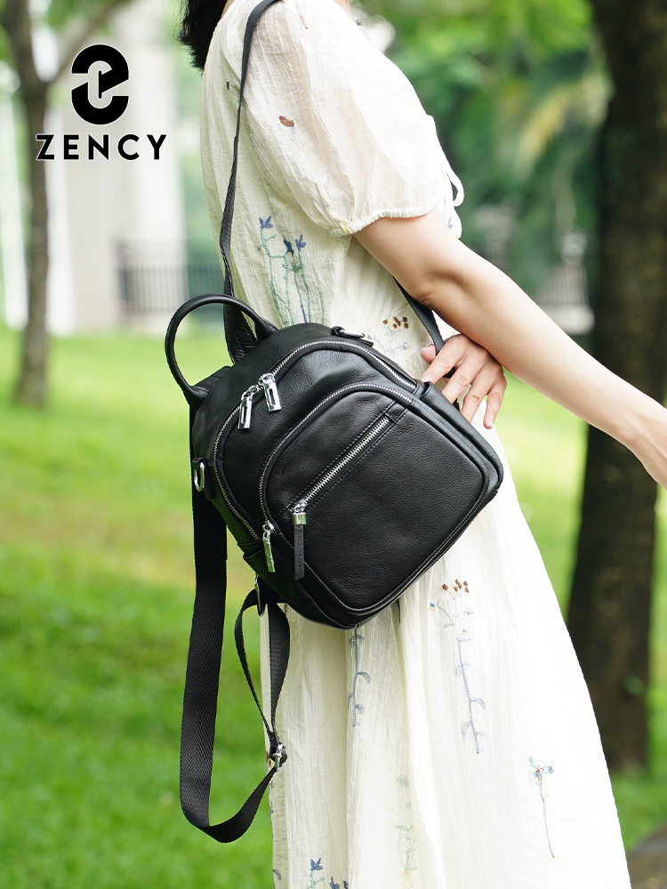 Bolso de Mujer Zency de Cuero  - Fashion Backpack Women reseña y precio