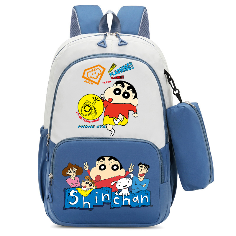 Mochila Escolar Crayon Shin-ch - School Backpack Teen reseña y precio