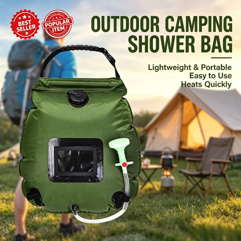 Bolsa de ducha solar para acam - Hydration Pack Outdoor reseña y precio