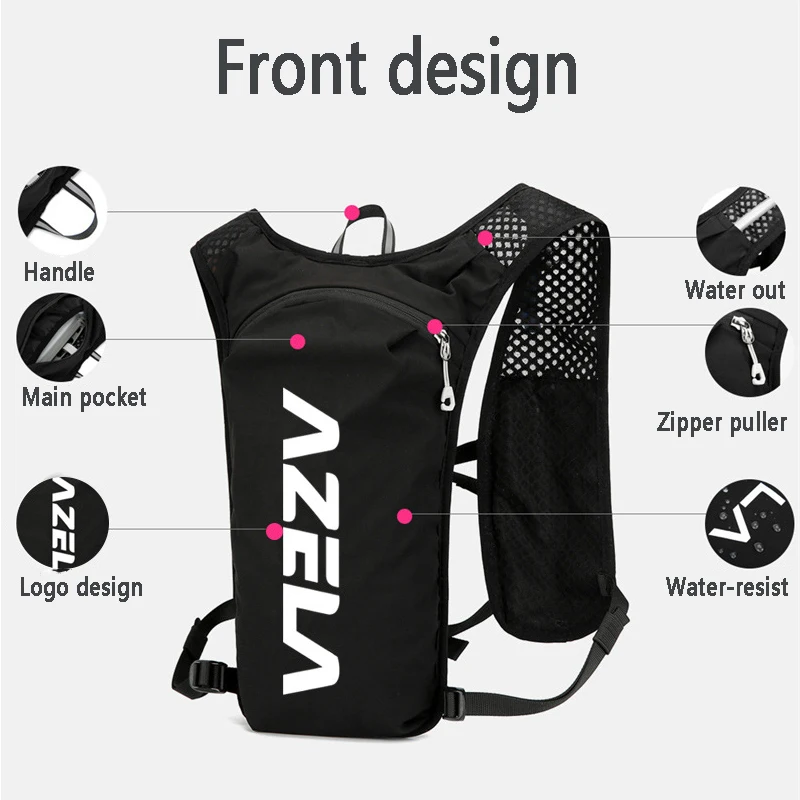 Mochila con chaleco de hidrata - Hydration Pack Outdoor reseña y precio