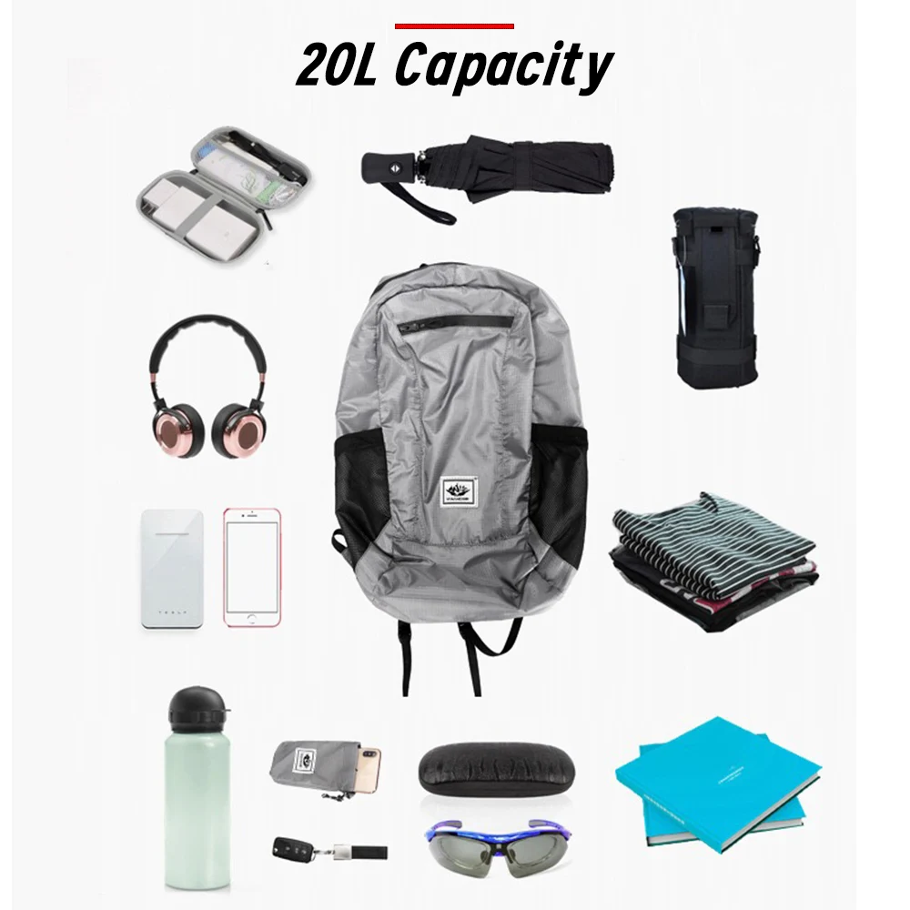 Mochila pequeña y plegable par - Foldable Backpack Small reseña y precio